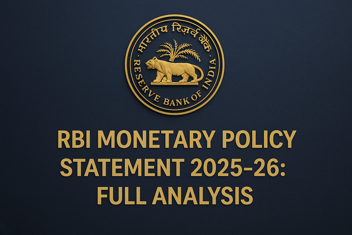 RBI Monetary Policy Statement 2025-26: Full Analysis