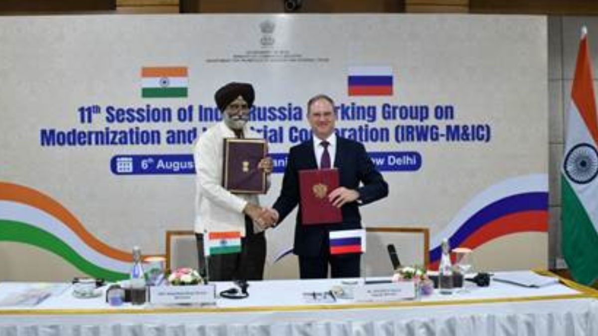 India, Russia Sign Protocol to Deepen Industrial Cooperation at 11th Working Group Session