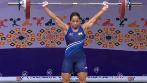 Mirabai Chanu Wins Gold at 2025 Commonwealth Weightlifting
