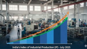 India’s IIP (Index of Industrial Production) Grows 3.5% in July 2025
