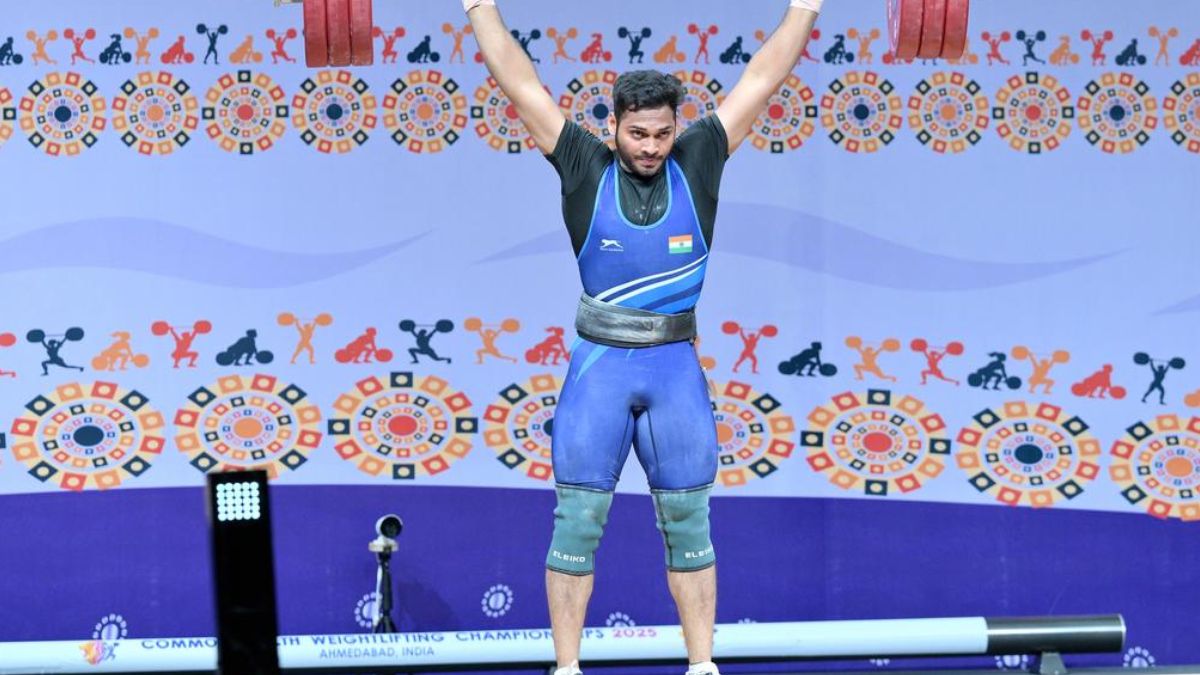 Ajaya Babu Valluri Wins Gold at Commonwealth Weightlifting