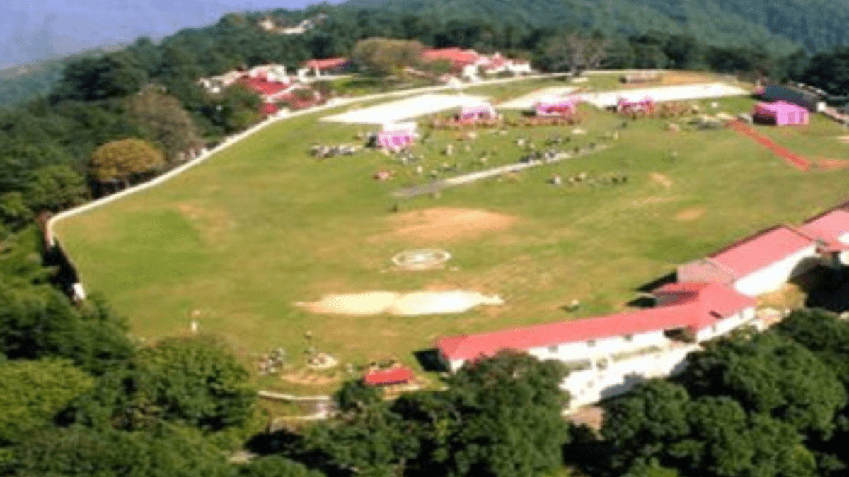 Which Indian Village is known for the World's Highest Cricket Ground?