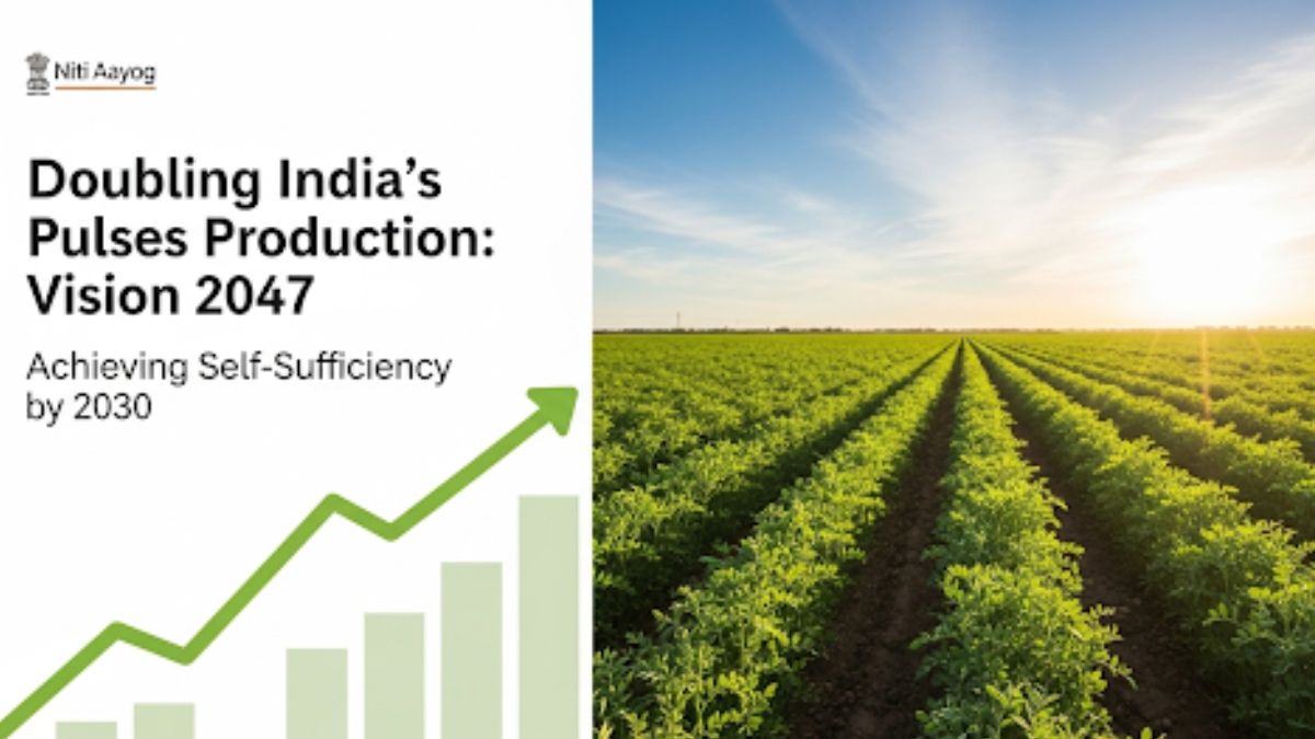 Niti Aayog Strategy to Double Pulses Production by 2047