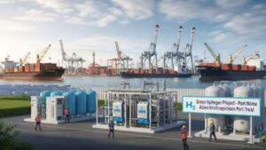 Sonowal Inaugurates Green Hydrogen Project at Tuticorin Port