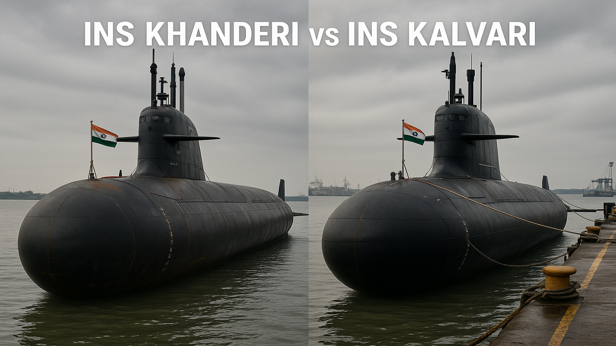 INS Khanderi vs INS Kalvari: Scorpene-Class Submarines Compared
