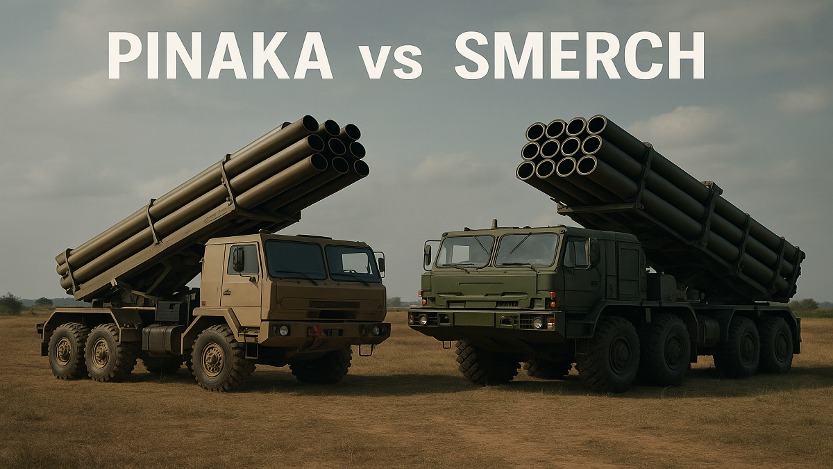 Pinaka vs Smerch: Multiple Rocket Launcher Systems Compared