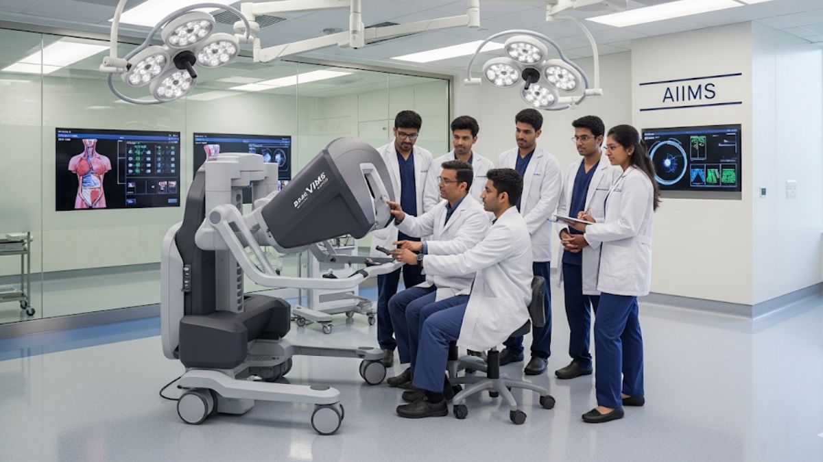 AIIMS First Govt College to Train on da Vinci Robot