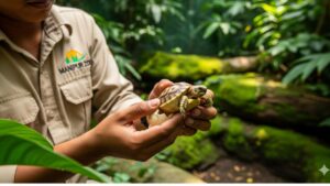 Asian Giant Tortoise Breeding at Manipur Zoo