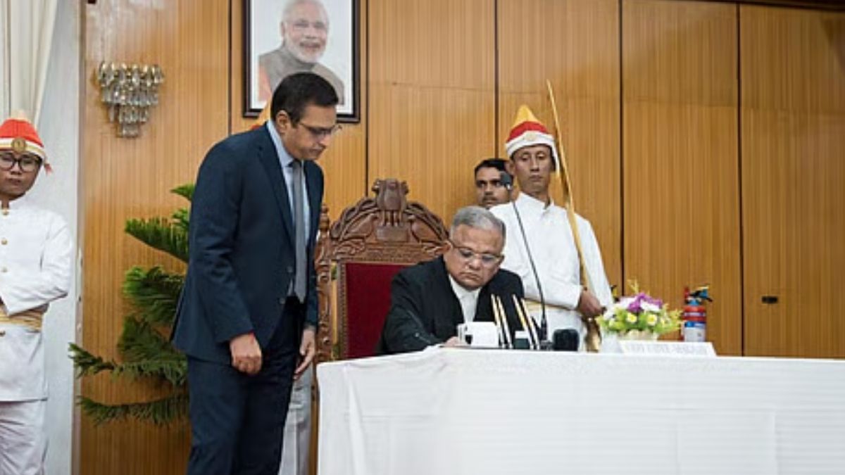 Justice M Sundar Sworn in as Chief Justice of Manipur High Court