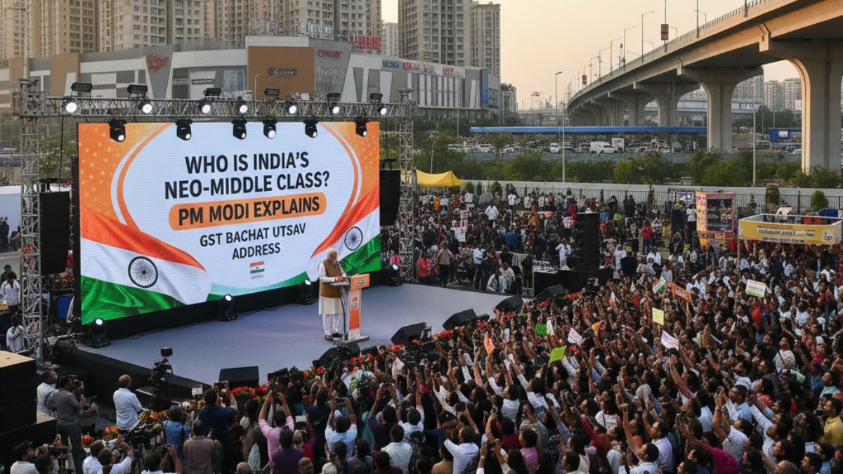 Who is India’s Neo-Middle Class PM Modi Explains During GST Bachat Utsav Address
