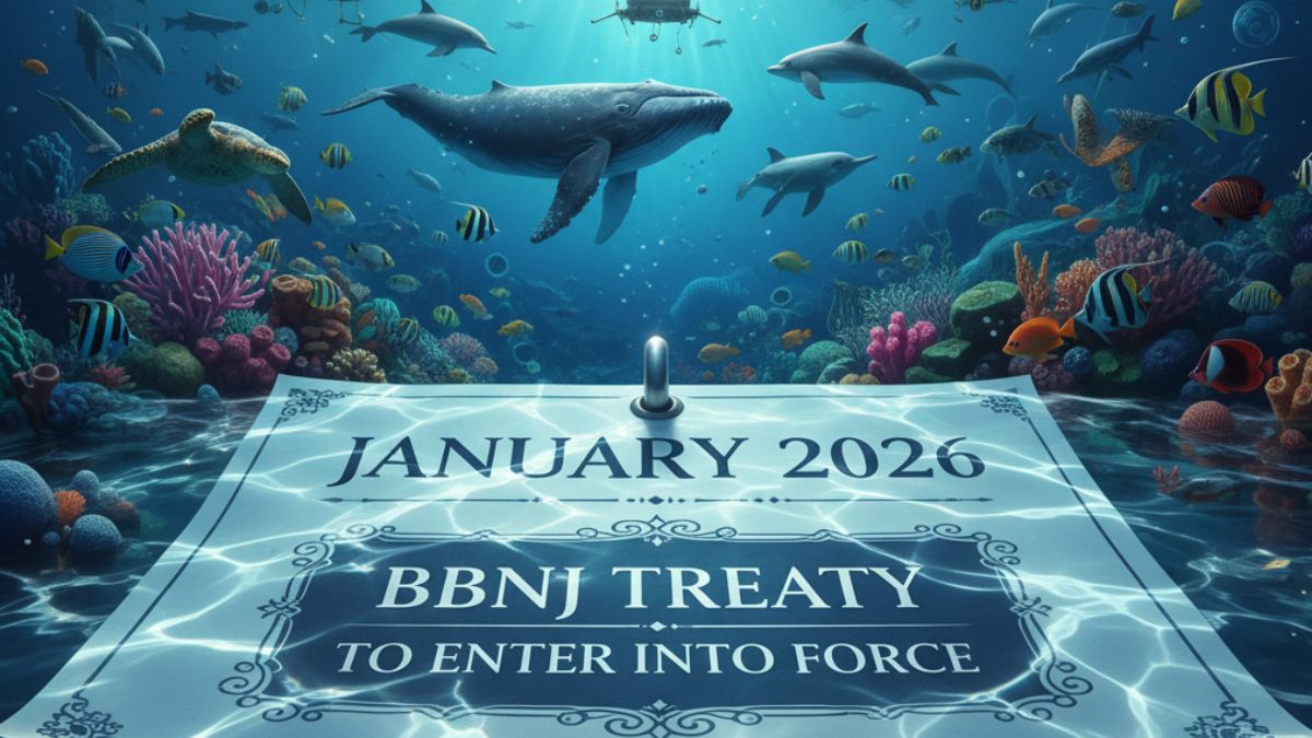 BBNJ Treaty to Enter into Force in January 2026