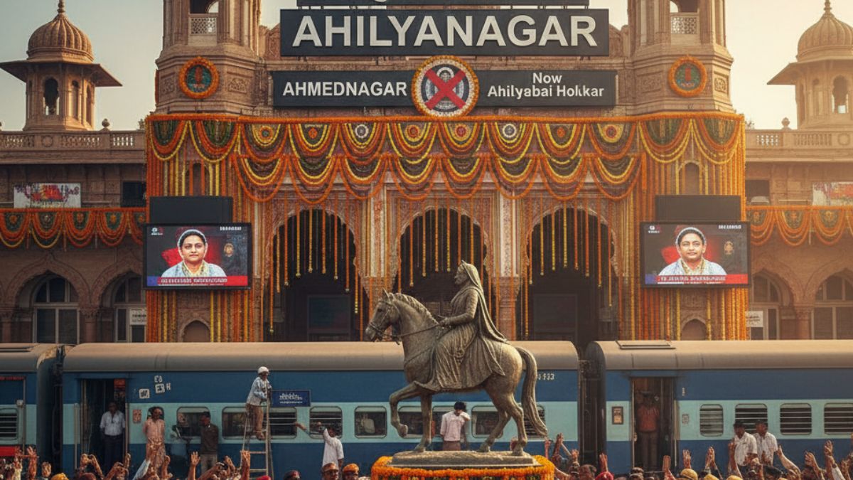 Ahmednagar Railway Station Renamed 'Ahilyanagar' in Honour of Ahilyabai Holkar