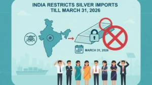 India Restricts Silver Imports Till March 31, 2026