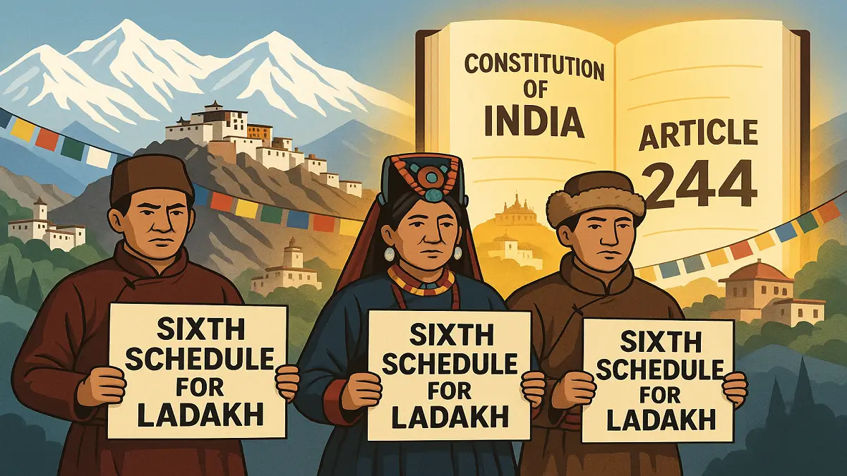 Sixth Schedule Explained: What It Is and Why Ladakh Demands Inclusion