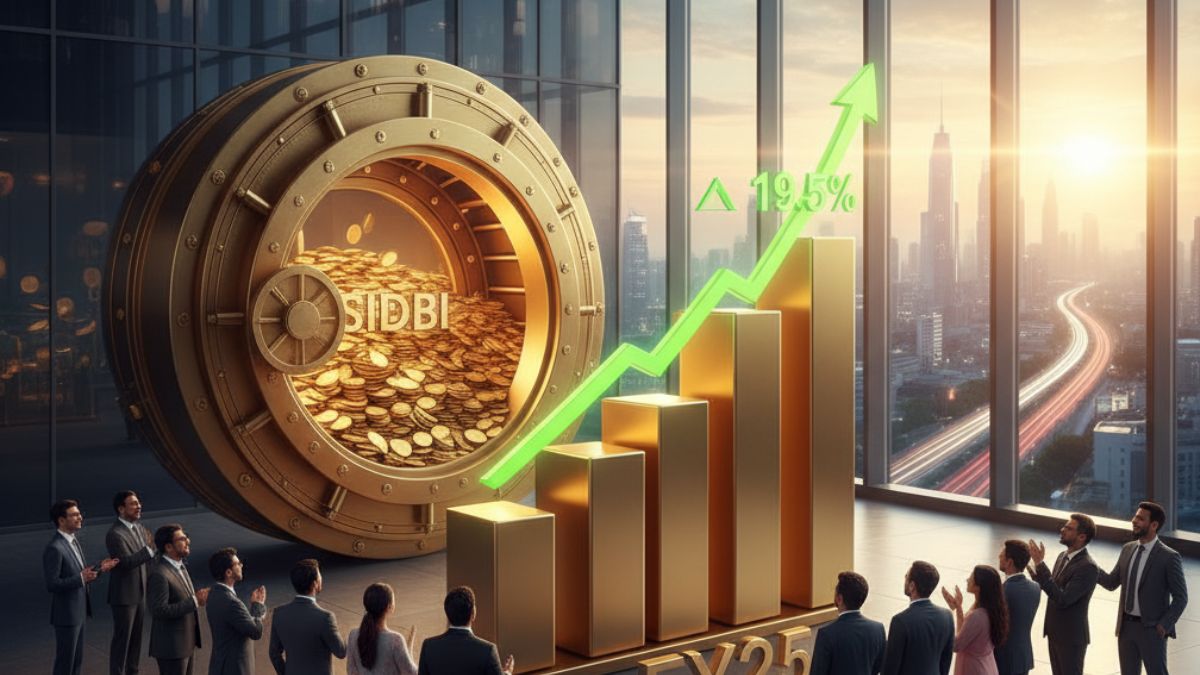 SIDBI’s Net Profit Jumps 19.5% to All-Time High in FY25