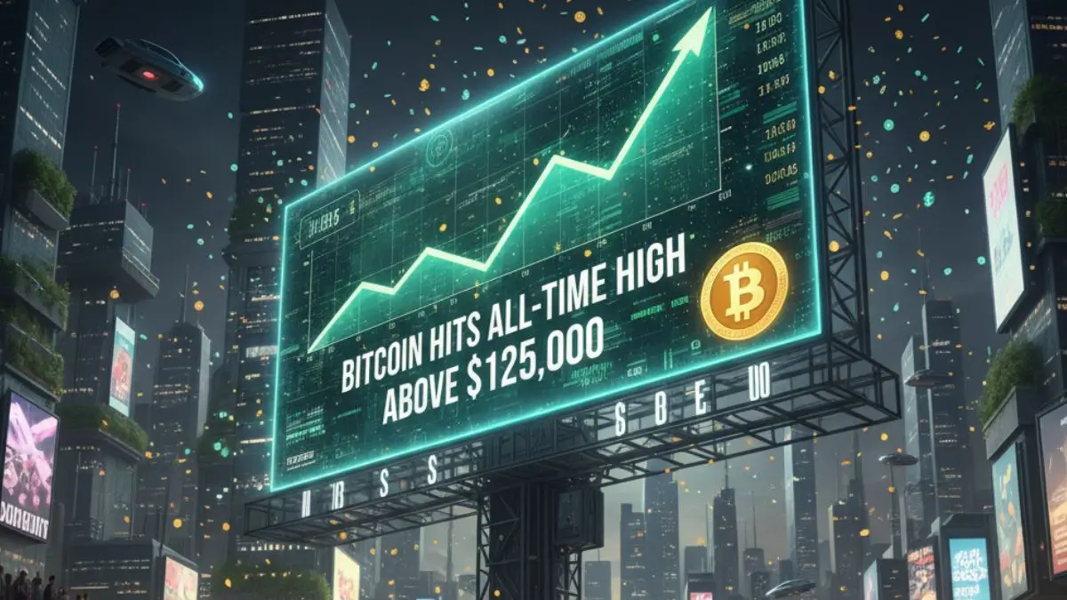 Bitcoin Hits All-Time High Above $125,000 Amid Market Optimism