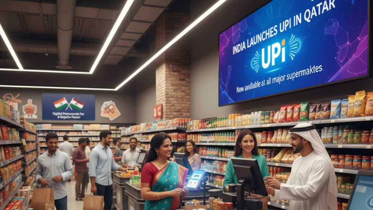 In a major leap for India’s global digital payments expansion, UPI (Unified Payments Interface) has been launched at Lulu Group’s supermarkets in Qatar. The launch was led by Commerce and Industry Minister Piyush Goyal, and comes just weeks after UPI was introduced at Hamad International Airport’s duty-free stores. With this, Qatar becomes the eighth country to adopt UPI, bolstering cross-border trade, travel, and financial integration. UPI Expansion in Qatar The new launch enables real-time, low-cost digital transactions at all Lulu Group outlets across Qatar, allowing Indian residents, tourists, and businesses to make payments using India’s homegrown UPI system. The initiative is spearheaded by NPCI International Payments Ltd (NIPL), in partnership with Qatar National Bank (QNB) and Japanese payment gateway NETSTARS. Benefits of the Initiative Faster remittances: The move is expected to benefit over 830,000 Indian residents in Qatar, enabling instant, low-cost fund transfers to and from India. Ease of shopping: UPI at retail outlets eliminates the need for international cards or foreign currency for Indian tourists. Boost to local merchants: Qatari businesses benefit from wider payment options and increased customer reach. Global Impact of UPI Launched nine years ago, UPI now accounts for 85% of all digital payments in India. It handles over 640 million transactions per day. India contributes to nearly 50% of the world's digital transactions—a statistic that underlines the platform’s global potential. UPI’s international expansion reflects India’s ambition to globalize indigenous fintech innovation, turning UPI into a cross-border payment standard. Static Facts Event: Launch of UPI at Lulu Supermarkets, Qatar Launch Date: October 6, 2025 Launched By: Piyush Goyal, Commerce & Industry Minister Partners: NPCI International Payments Ltd (NIPL), Qatar National Bank (QNB), NETSTARS Qatar’s Rank: 8th country to enable UPI Users in Qatar: ~830,000 Indians