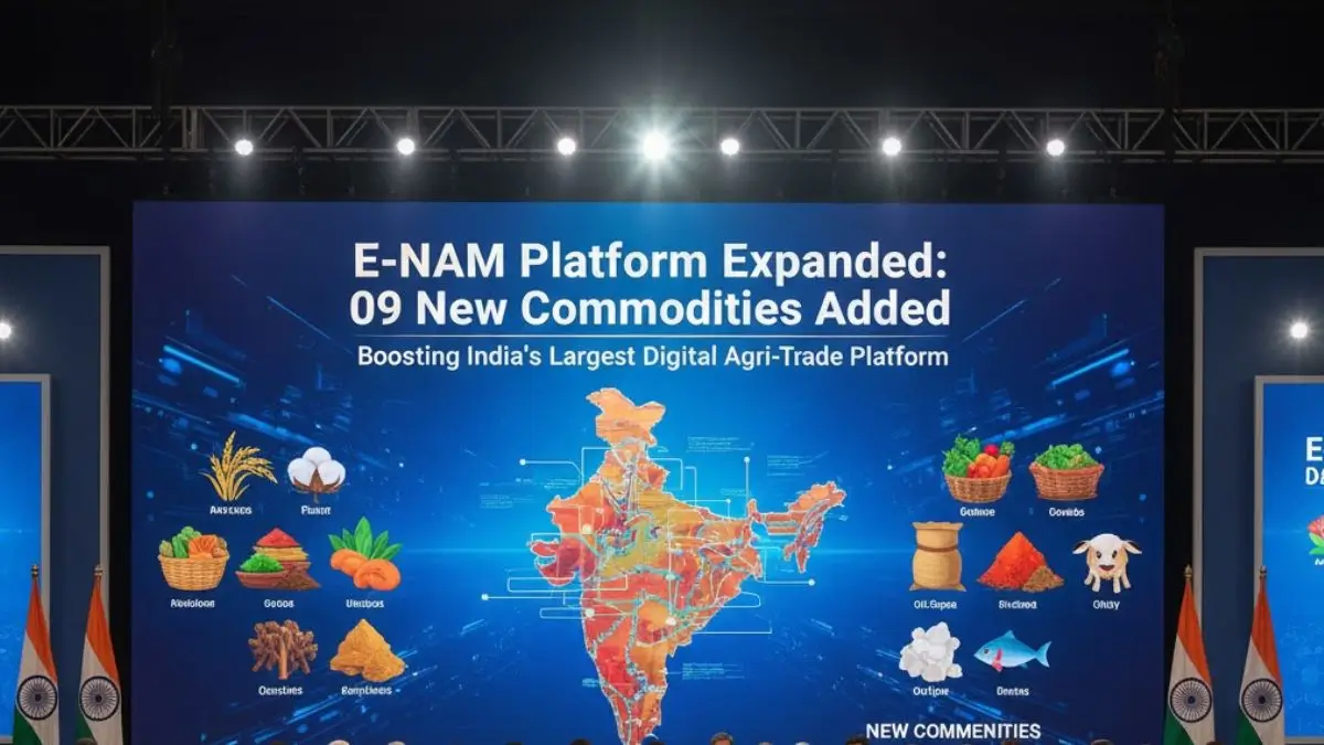 e-NAM Adds 9 New Commodities, Expands Coverage to 247