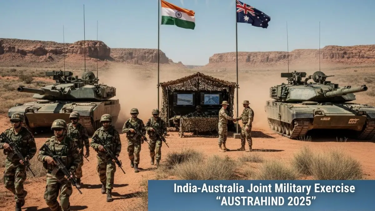 India, Australia Begin Joint Exercise AUSTRAHIND 2025