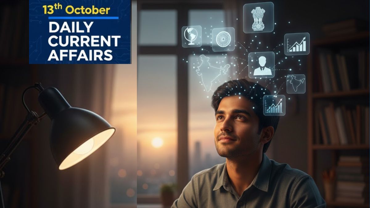 Daily Current Affairs 13th October 2025, Important News Headlines (Daily GK Update)