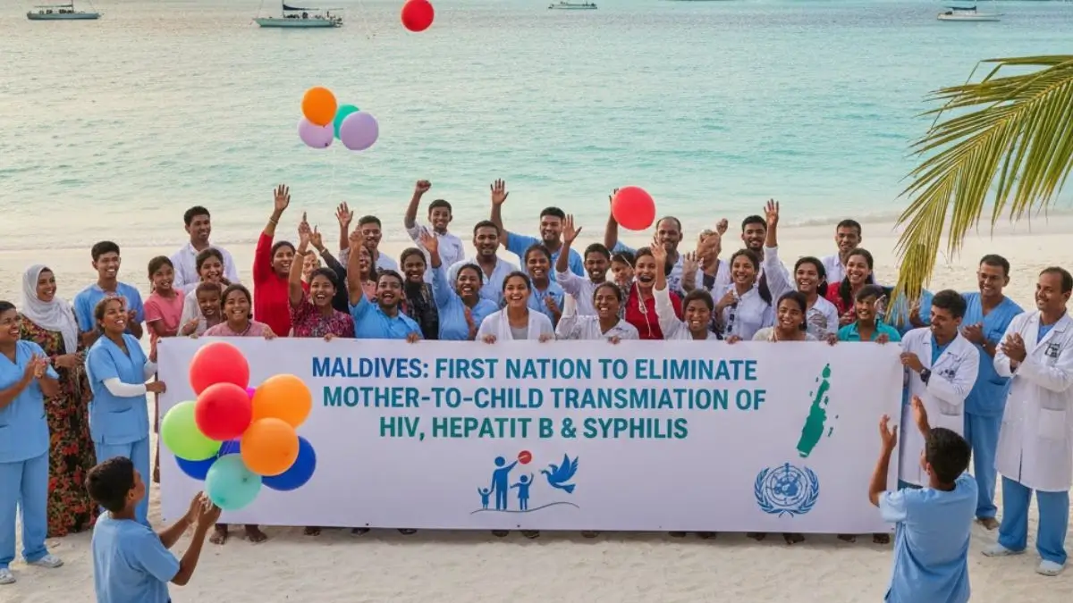 Maldives First to End Mother-to-Child Transmission of HIV, Hep B, Syphilis