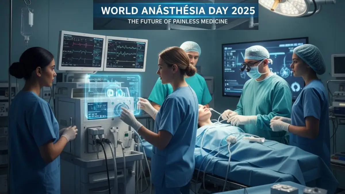 World Anaesthesia Day 2025 History, Significance & Advances