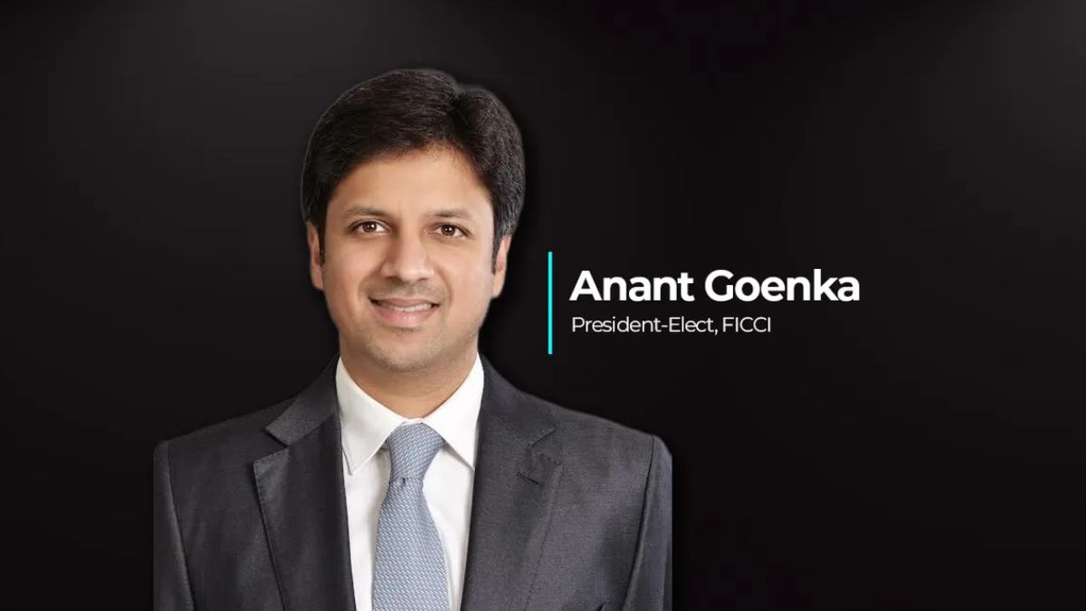 Anant Goenka Named FICCI President-Elect for 2025–26