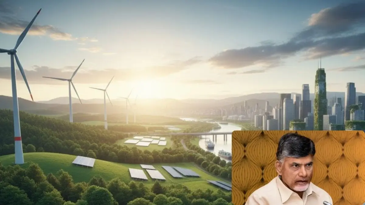 AP CM Naidu Begins UAE Visit to Attract Green Investments