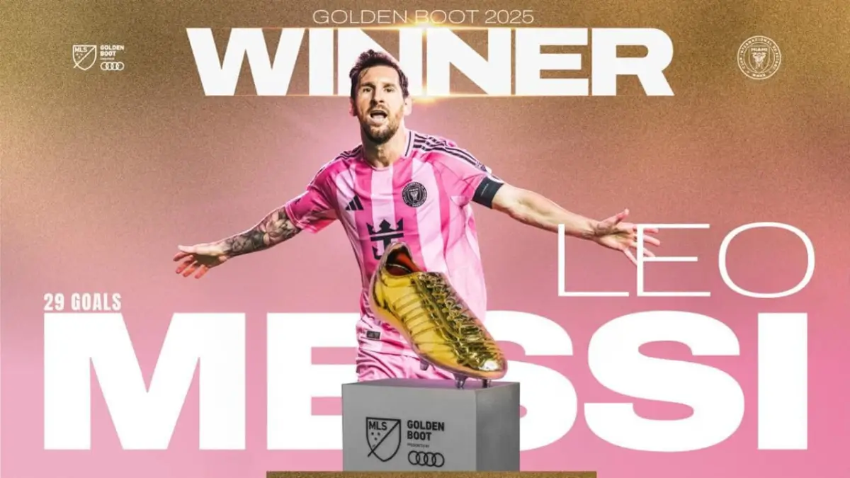 Lionel Messi Clinches 2025 MLS Golden Boot After Stunning Season with Inter Miami