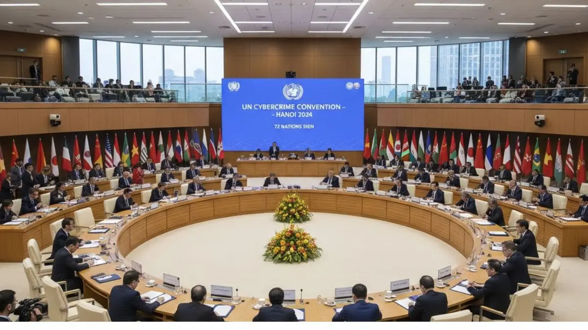 72 Nations Sign Historic UN Cybercrime Convention in Hanoi