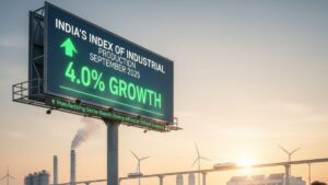 India’s IIP Growth at 4.0% in September 2025