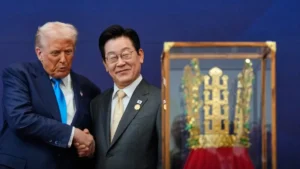 Trump Receives South Korea’s Top Honour and Golden Crown