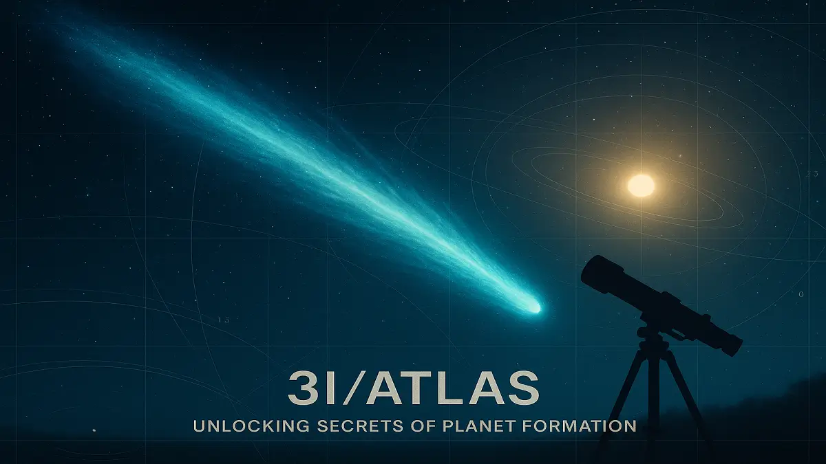 How NASA’s Observations of 3I/ATLAS Could Help Unlock Secrets of Planet Formation