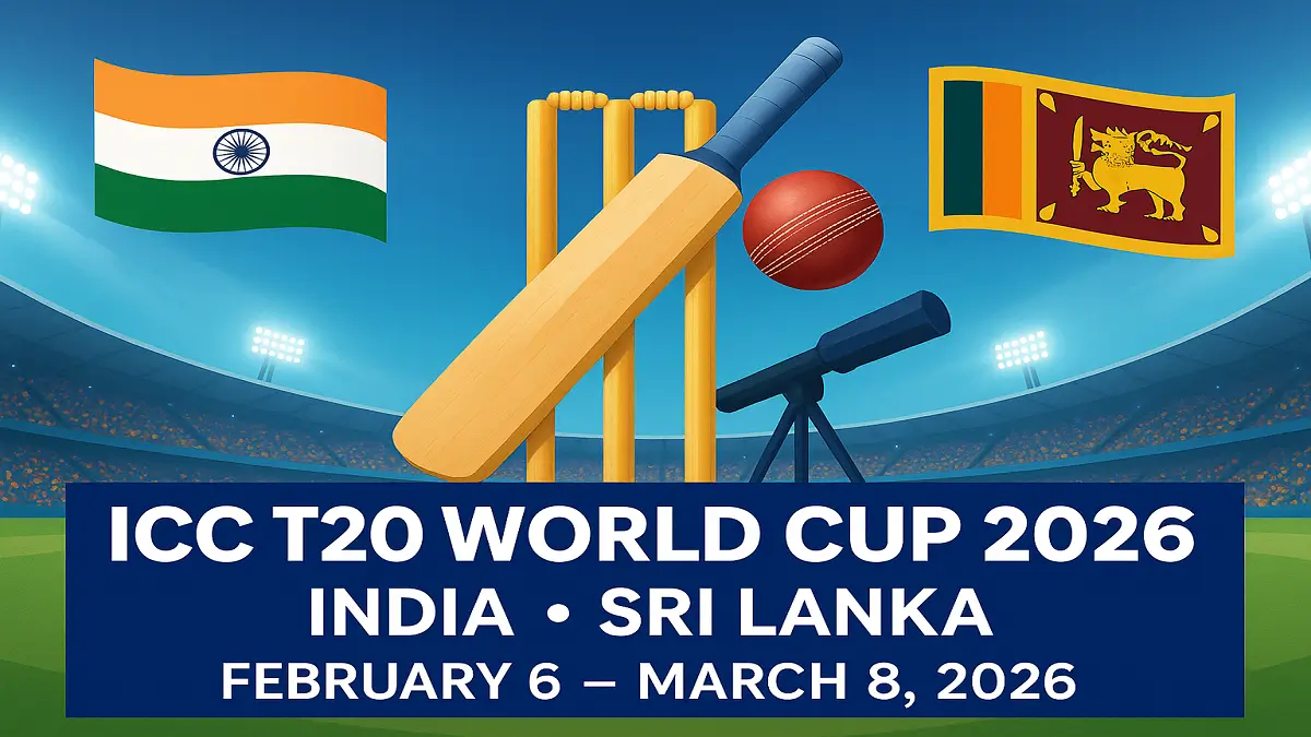 ICC T20 World Cup 2026: Schedule, Qualified Teams, Venues, and Key Details