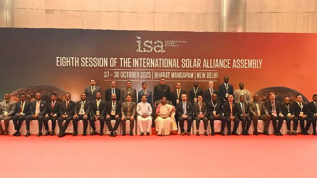 India Launches Global Solar Initiatives at ISA 2025
