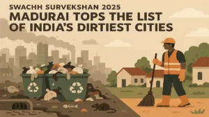 Swachh Survekshan 2025: Madurai Tops the List of India’s Dirtiest Cities