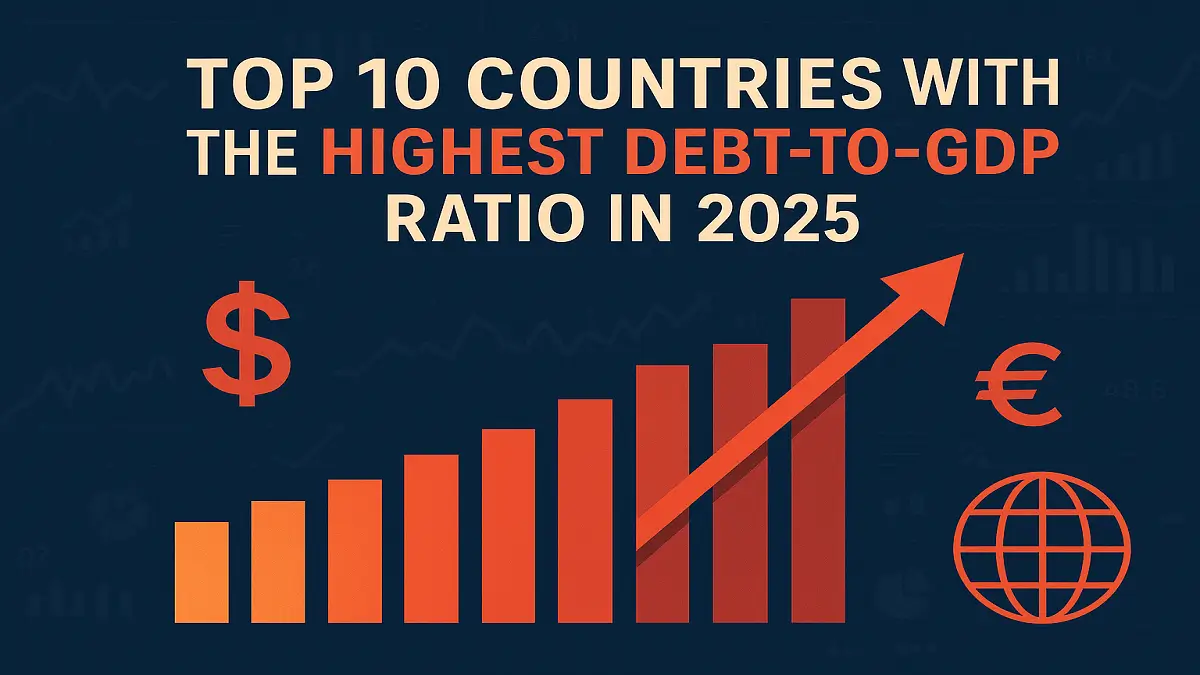 Top 10 Most Indebted Countries in 2025 — Where Do India and the US Stand?