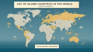 List of Island Countries in the World (2025 Update)