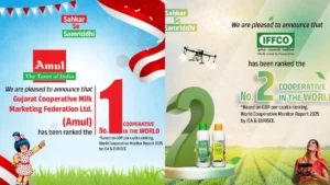 Amul & IFFCO Dominate Global Cooperative List