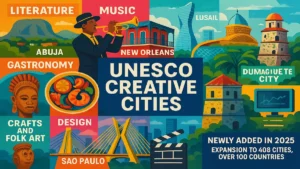 UNESCO Creative Cities Network 2025 New Members List (Updated)