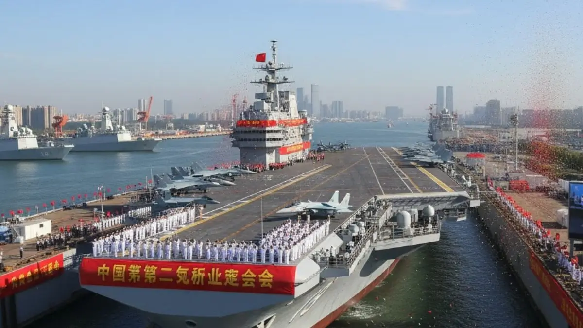 China Launches Third Aircraft Carrier ‘Fujian’ with Cutting-Edge Tech