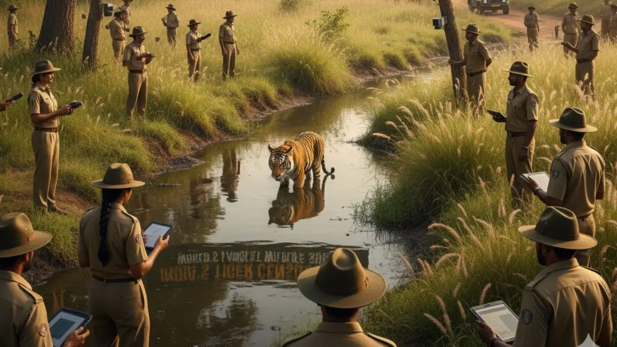 India Gears Up for 2026 Tiger Census World’s Largest Wildlife Survey
