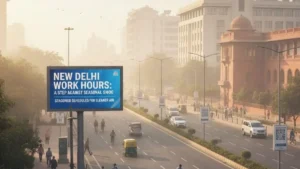 New Delhi Work Hours A Step Against Seasonal Smog