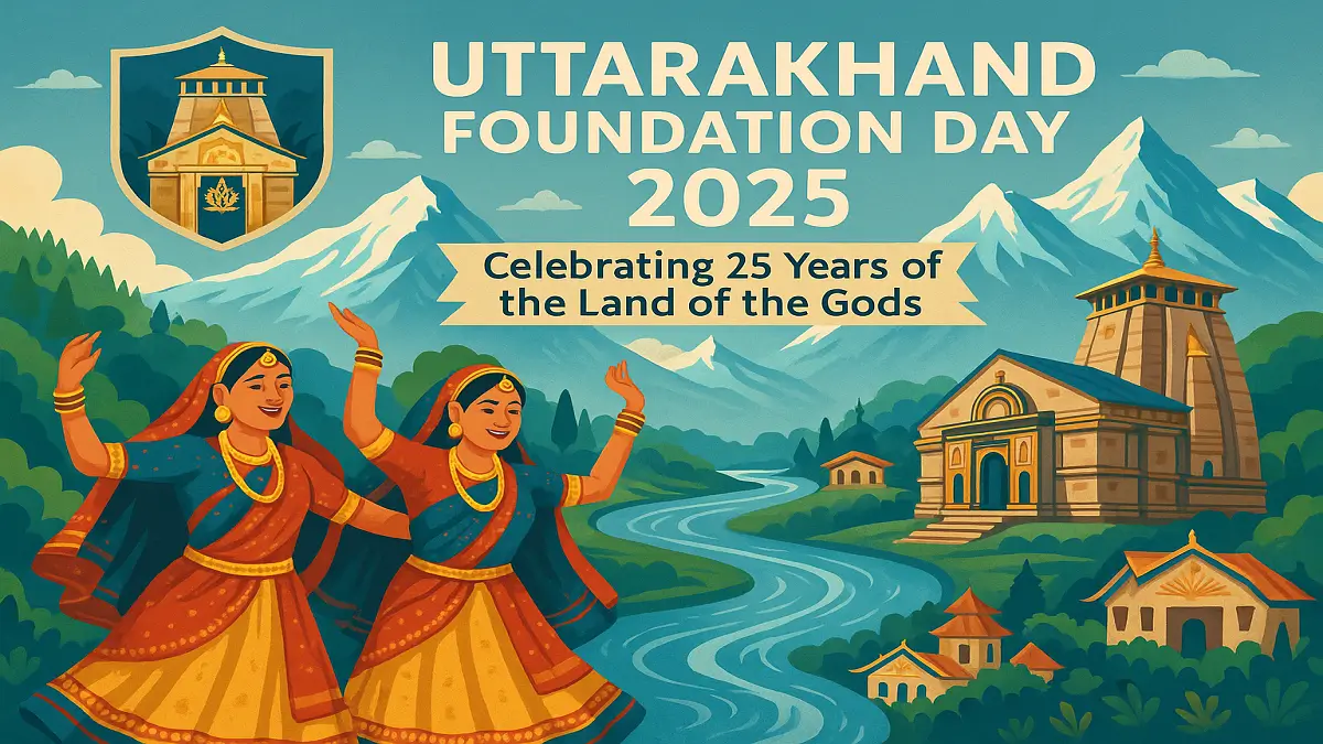 Uttarakhand Foundation Day 2025: Celebrating 25 Years of the Land of the Gods