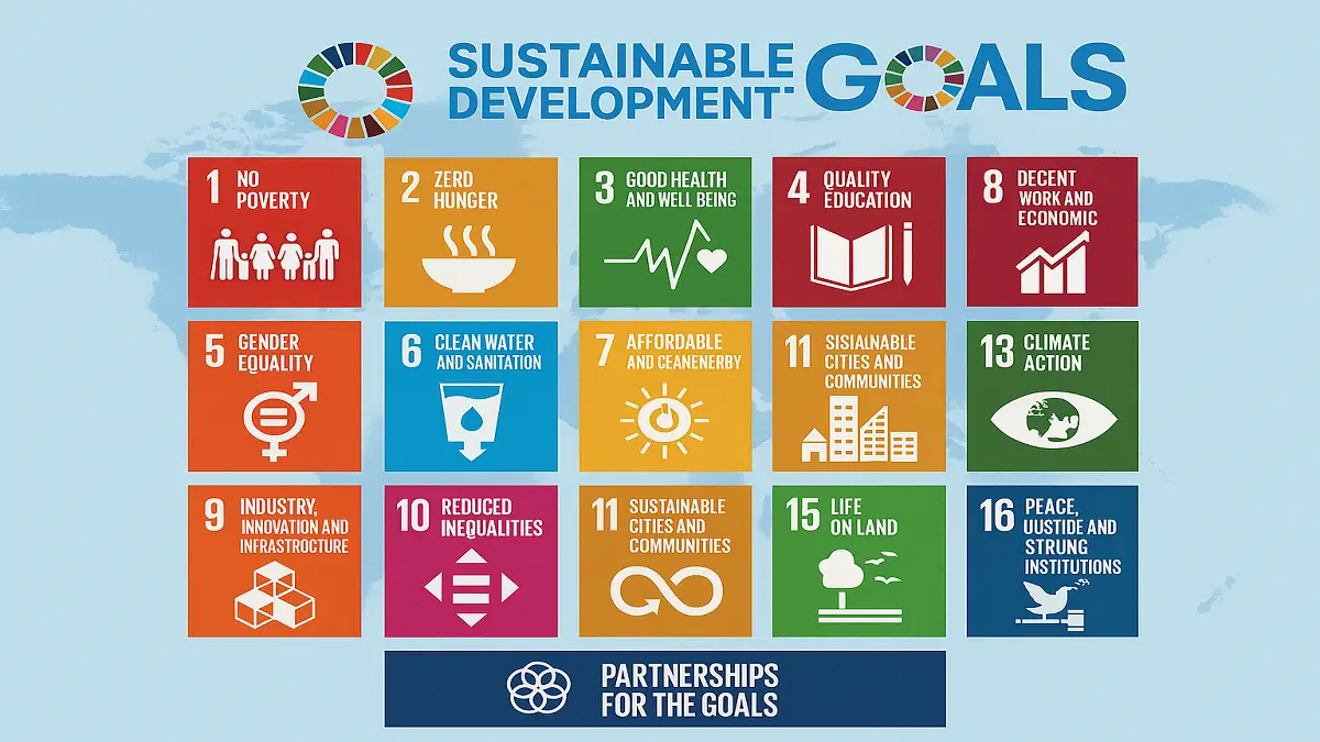 United Nations Sustainable Development Goals SDGs Full List Of 17 