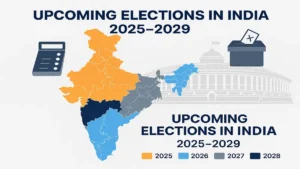 Upcoming Elections in India 2025–2029: Full List of States Going to Polls and Their Election Years