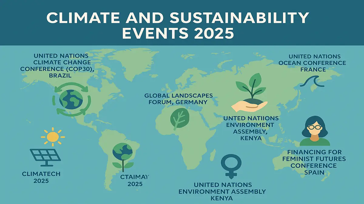 List of Major Climate and Sustainability Events in 2025