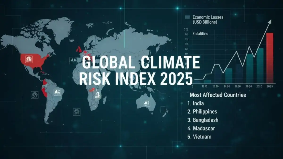 India Improves Its Rank in Global Climate Risk Index 2025