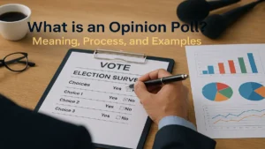 What is an Opinion Poll? Meaning, Process, and Examples