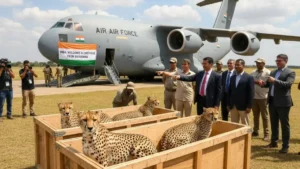India to Receive 8 Cheetahs from Botswana A Major Step in Project Cheetah Revival